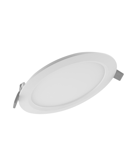 LEDVANCE Downlight Slim Round 8" 18W Soft White 4000K, Balanced LED Lighting Solution with Wide Beam Spread for Efficient Ceiling Recessed Installations